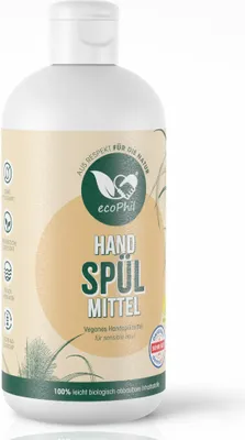 Produktbild von ecoPhil Handspülmittel, fettlösendes Spülmittel, ohne Mikroplastik, 500 ml