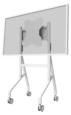 Obrázok produktu pre Neomounts FL50-515WH1, Biela, Plochý panel, Multimediálny vozík, Oceľ, 50 kg, 139,7 cm (55")