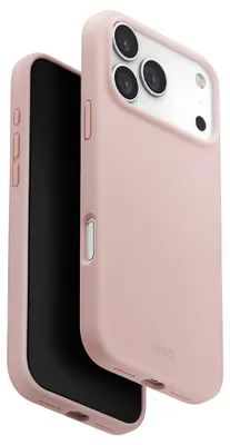 Zdjęcie produktu dla Etui UNIQ Lino MagClick do iPhone 17 Pro Max różowy