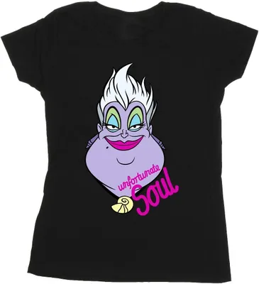 Produktbild von Disney - "Unfortunate Soul" T-Shirt für Damen BI44576 (M) (Schwarz)