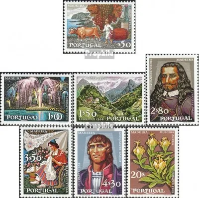 Produktbild von Briefmarken Portugal 1968 Mi 1060-1066 (kompl.Ausg.) postfrisch Briefmarkenausstellung