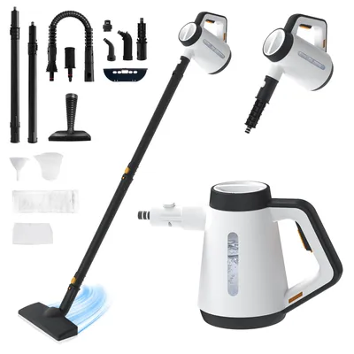 Handdampfreiniger 1200 W, 14 Zubehörteile, 400 ml Tank