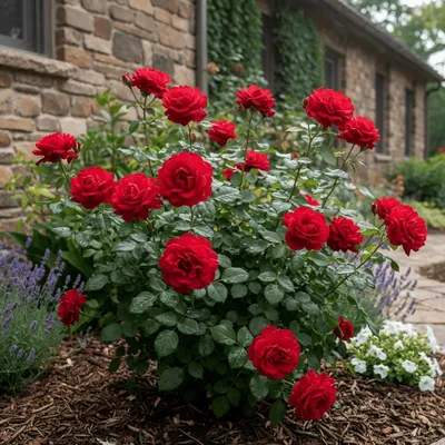 Produktbild von Rosen Pflanzen Black Magic - 2 Pflanzen - Stauden Winterhart Mehrjährig - Duftende Echte Rosen aus Holland - für Garten und Topf (keine Samen, nicht künstlich)