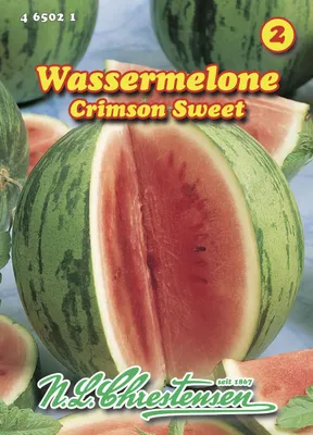 Produktbild von Wassermelone Crimson Sweet | Wassermelonensamen von N.L. Chrestensen
