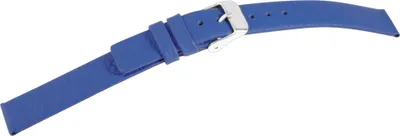 Produktbild von Echtleder Uhrenarmband, nahtlos, hellblau, 14 mm