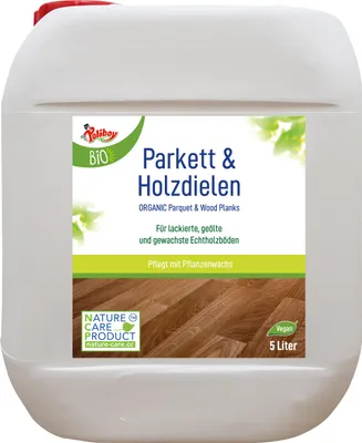 Produktbild von Poliboy  Parkett und Holzdielen Pflege - 5 Liter - Pflege und Schutz für wertvolle Holzböden