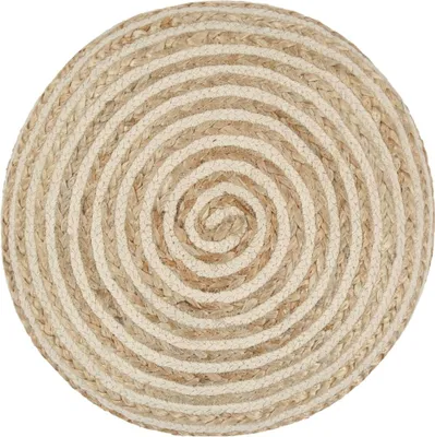 Obrázok produktu pre vidaXL Ručne vyrobený sedací puf 40 x 45 cm Juta