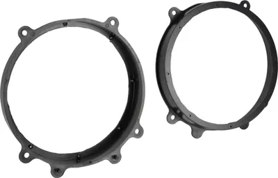 Imagen del producto de Anillos para altavoces compatibles con Tesla Model 3/Y, diámetro 200 mm, para puertas delanteras/traseras
