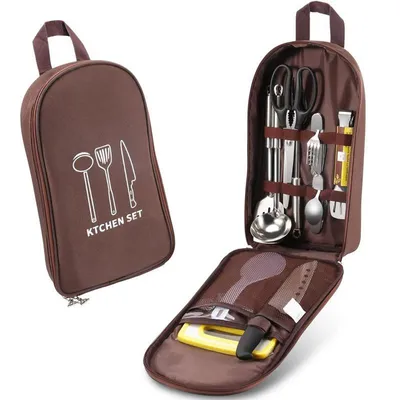 Produktbild von Tragbare Outdoor-Kochutensilien und Aufbewahrungsbeutel für Camping