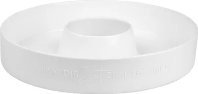 Obrázok produktu pre Räder Porzellankranz Nimm dir Zeit D.32cm, H.6cm