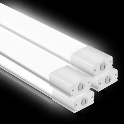Productafbeelding van LED-plafondlamp - TR1225 - Set van 4 - IP65 - 16–20 W - Neutraal wit licht - Oppervlaktemontage - Wit