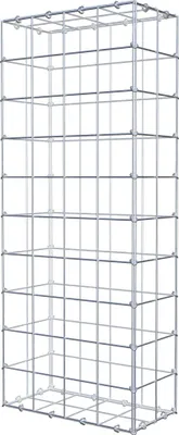 Produktbild von Gabione 100 cm x 20 cm x 40 cm (L x H x T), Maschenweite 10 cm x 10 cm, C-Ring