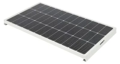 Solarmodul 140 W monokristallin, schwarz, 58,5×127,8×6 cm