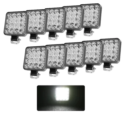 Productafbeelding van LED-schijnwerper, hoge lichtopbrengst, waterdicht ontwerp, 10 stuks