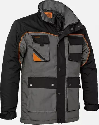 Produktbild von Arbeitsjacke Winterjacke Jacke Herren gefüttert Schneejacke Short(WIN-PROF-J-LO) Gr. 48