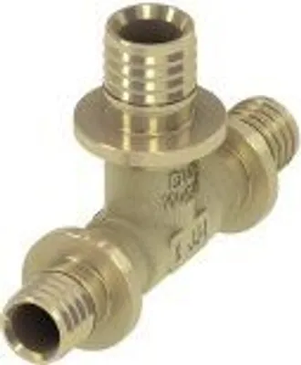 Produktbild von TECE Flex T-Stück reduziert 32x25x32 Messing DVGW Fittings