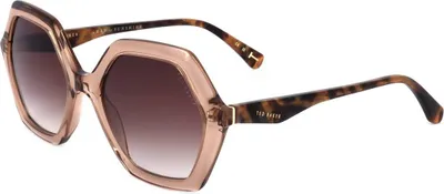 Zdjęcie produktu dla Ted Baker TB1736 GLOSS CRYSTAL WARM LIGHT BROWN 52/19/140 Okulary przeciwsłoneczne dla kobiet
