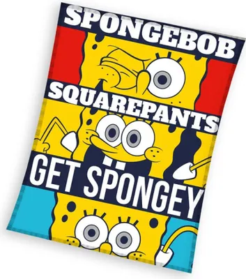 Imagen del producto de Manta para niños de SpongBob, 130x170 cm
