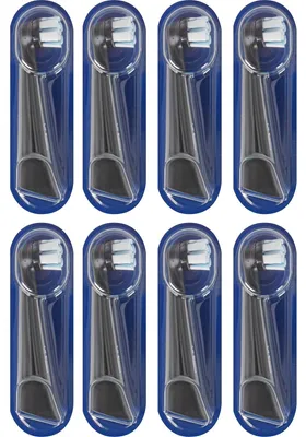 Immagine prodotto di Braun Oral-B IO Gentle Care Nero Spazzolini di ricambio 8 Pack