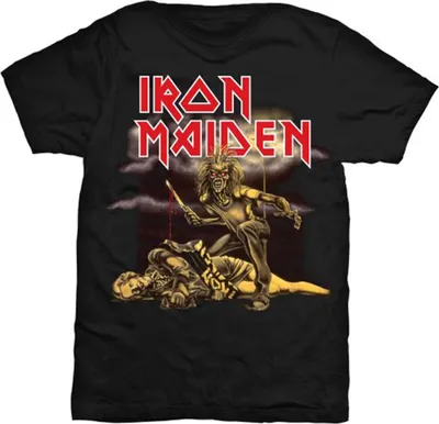 Produktbild von Iron Maiden Slasher (Skinny Fit) Black L Damen T-Shirt