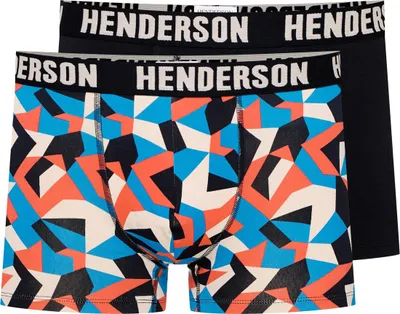 Produktbild von Henderson Bokser Shorts Shield 2er Set – Hochwertige Herrenbekleidung aus 95% Baumwolle und 5% Elasthan, Atmungsaktive und Bequeme Unterwäsche, Ideal für Jeden Tag, Vielfältige Größen für Perfekte Passform