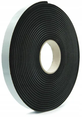 Produktbild von Epat Selbstklebendes EPDM Dichtungsband 4mm Schwarz 5m