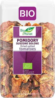 POMIDORY SUSZONE SOLONE BIO 400 g - BIO PLANET