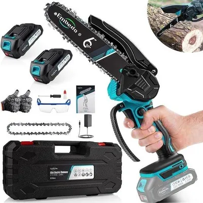 Image de Mini-tronçonneuse - Tronçonneuse électrique - Kit complet