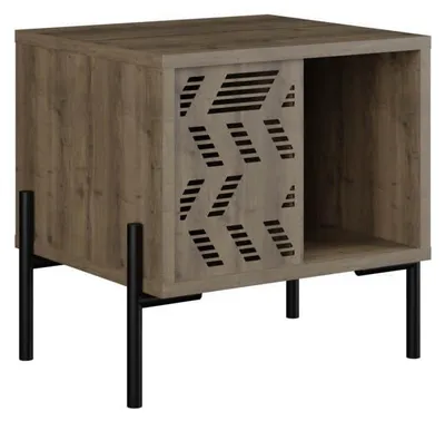 Immagine prodotto di Comodino in legno "Dionysos" - 45 x 40 x 47 cm - Marrone