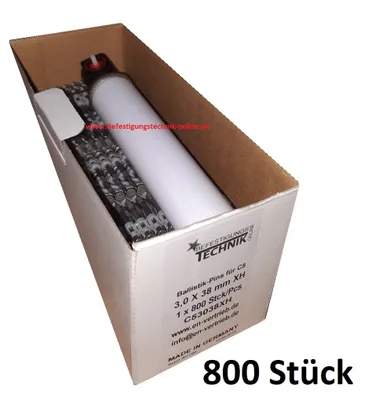 Produktbild von Betonnägel C5 3,0x38mm XH 1xGas blau 152mm für Sympafix Betonnagler GT/C45