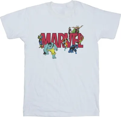 Produktbild von Marvel - T-Shirt für Herren BI38130 (4XL) (Weiß)