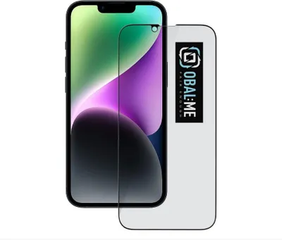 Image de COVER:ME Privacy 5D Tempered Glass pour Apple iPhone 13/13 Pro/14 Noir