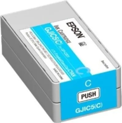 Obrázok produktu pre Epson GJIC5(C): Ink cartridge for ColorWorks C831 (Cyan) (MOQ=10), Azúrová, 32,5 ml, 1 kusov