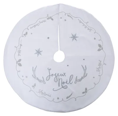 Produktbild von Weihnachtsbaumrock mit Aufschrift