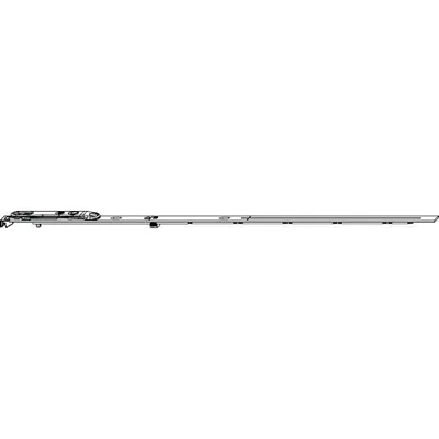 Produktbild von MACO MM Stulpflügelgetriebe fix iS Beschlagsnut FFH  431-660 mm silber (202873)