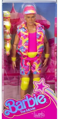 Image de Poupee ken avec rollers - barbie movie - mattel - jbj51