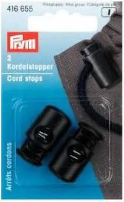 Produktbild von Prym Kordelstopper KST 1-Loch schwarz