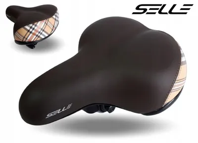 Produktbild von Selle SIB1010HBR Klassischer Stadtsattel mit Federn