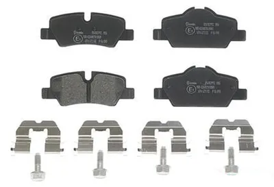 Produktbild von Bremsbelagsatz Scheibenbremse 17 mm BREMBO für u.a. MINI MINI