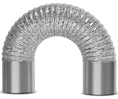 Produktbild von Aluminium Abluftschlauch 150er 3m Schlauch Flexrohr Universal für Dunstabzugshaube Trockner