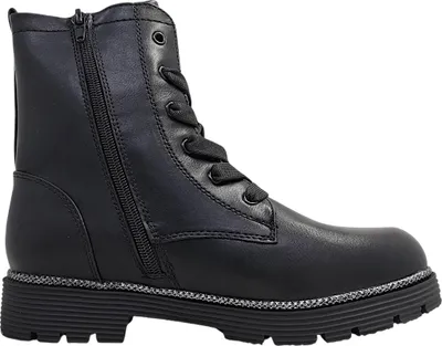 Imagen del producto de Jane Klain. Zapatos para niñas. Botas de cordones, color negro, para uso diario