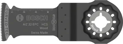 Obrázok produktu pre Bosch Starlock AIZ 32 EPC - Pílový list na ponorné rezanie - na drevo, mäkké drevo - 10 kusov - šírka: 32 mm