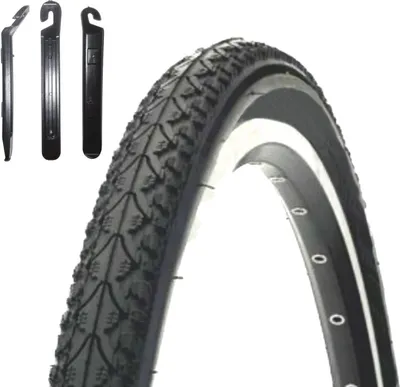 Produktbild von Angebot-Set / 1 x Kenda K-935 26" Fahrradreifen Fahrradmantel in Schwarz 47-559 (26 x 1.75) inkl. 3 Reifenheber