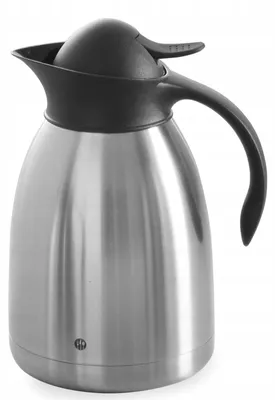 Produktbild von Hendi Isolierkanne für Kaffee mit Knopf 1,5 L Edelstahl