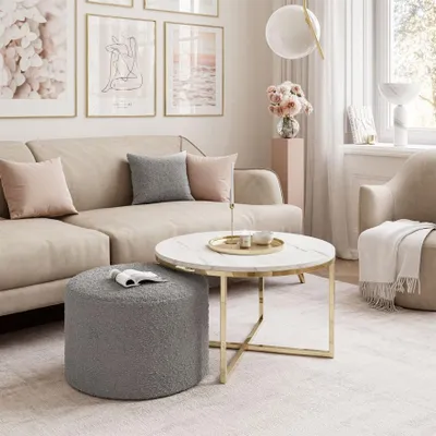 Productafbeelding van Couchtabel CIRI-X met bijpassende poef
