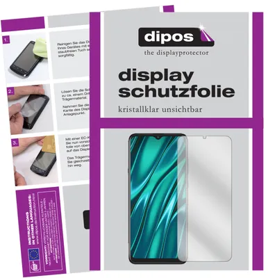 Produktbild von 6x Schutzfolie für HiSense King Kong 6 klar Displayschutzfolie Folie Display Schutz dipos