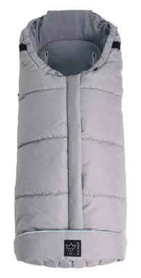 Produktbild von Kaiser, 65748323 Thermo Fleece Kinderwagen Fußsack Pooly, light grey melange