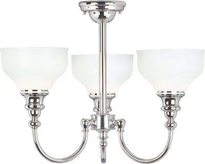 Produktbild von Elstead Cheadle LED Kronleuchter G9 3-fach Poliertes Chrom IP44