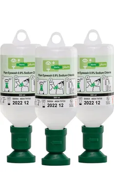 Produktbild von Plum Augenspülflasche 0,5l Spülzeit ca5min 3 Stk