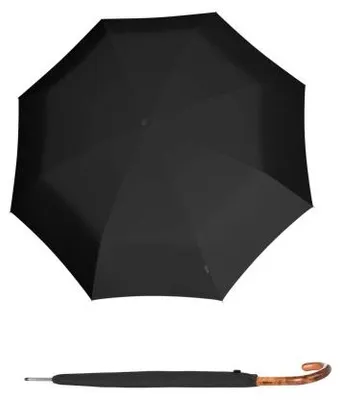 Obrázek produktu pro Knirps KNIRPS T.772 LONG automatic Black - pánský holový vystřelovací deštník